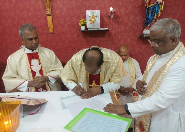 Installation of Fr. Rector